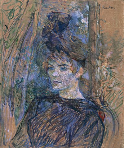 Portræt af Suzanne Valadon af Henri de Toulouse Lautrec