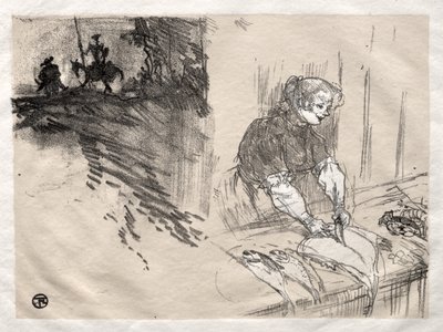 The Brief Joys: Cover af Henri de Toulouse-Lautrec