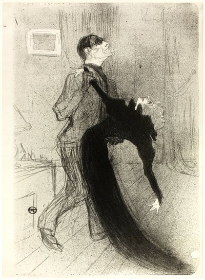 The Fainting Fit af Henri de Toulouse-Lautrec