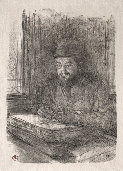 Den gode Litograf af Henri de Toulouse-Lautrec