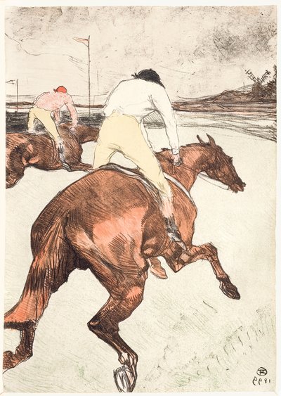 Jockeyen af Henri de Toulouse Lautrec