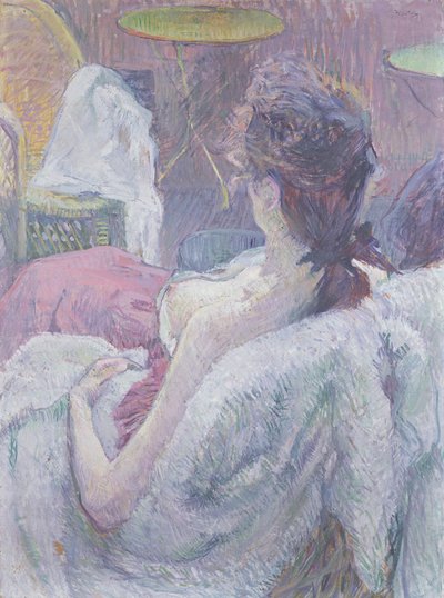 Modellens hvile af Henri de Toulouse Lautrec