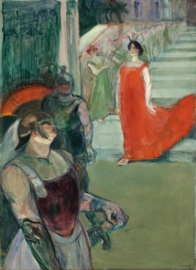 Operaen "Messalina" i Bordeaux af Henri de Toulouse-Lautrec