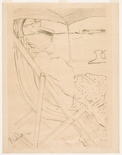 Passageren på 54 af Henri de Toulouse-Lautrec