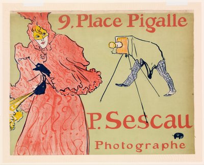 Fotografen Sescau af Henri de Toulouse-Lautrec