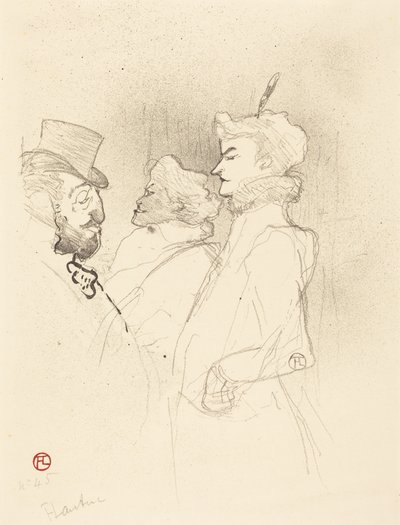 Why Not...Once Is Not a Habit (Hvorfor ikke...Én gang er ingen vane) af Henri de Toulouse-Lautrec