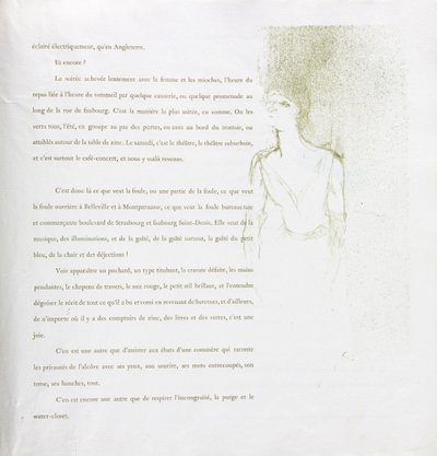 Yvette Guilbert-French Series: Nr. 9 af Henri de Toulouse-Lautrec