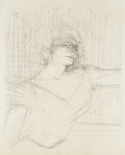 Yvette Guilbert, Dans la Glu af Henri de Toulouse-Lautrec