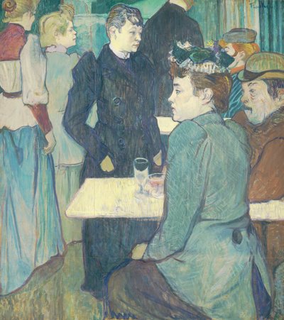 Et hjørne af Moulin de la Galette af Henri de Toulouse Lautrec
