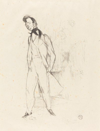 Adolphe eller den triste unge mand af Henri de Toulouse Lautrec