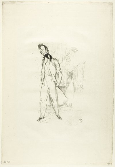 Adolphe eller den triste unge mand af Henri de Toulouse-Lautrec