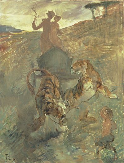 Allegori, Livets forår, 1883 af Henri de Toulouse Lautrec