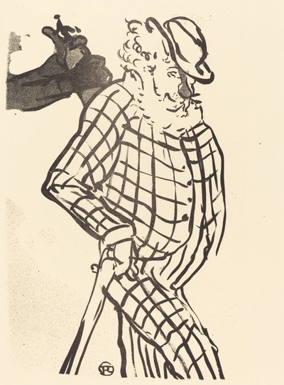 amerikansk sangerinde af Henri de Toulouse Lautrec