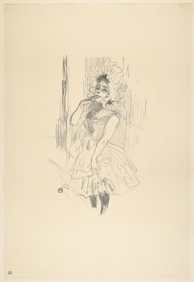 Anna Held, i Alle disse damer på teatret af Henri de Toulouse Lautrec