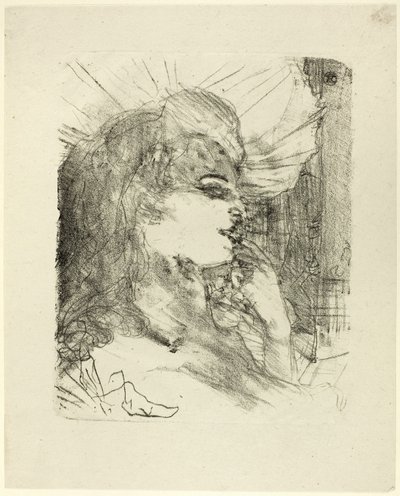 Anna Held, fra Treize Lithographies af Henri de Toulouse-Lautrec