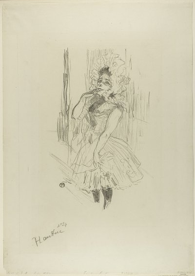 Anna Held, i Alle disse damer på teatret af Henri de Toulouse Lautrec