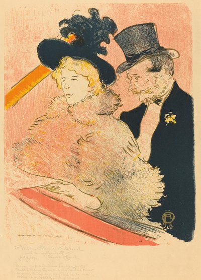 Ved koncerten (Au koncert) af Henri de Toulouse Lautrec
