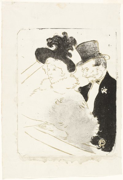 Ved koncerten af Henri de Toulouse Lautrec