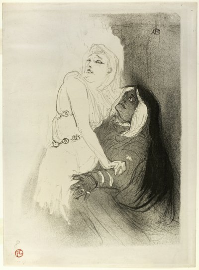 Ved renæssancen: Sarah Bernhardt i Phèdre af Henri de Toulouse Lautrec