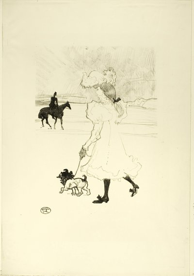 I skoven af Henri de Toulouse Lautrec