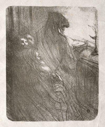 Am Fuße des Sinai: Das Gebet der polnischen Juden, 1898 von Henri de Toulouse Lautrec