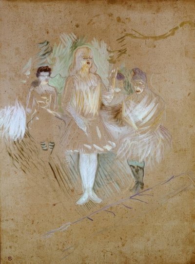 Aux Folies-Bergère: Ekstramateriale af Henri de Toulouse Lautrec