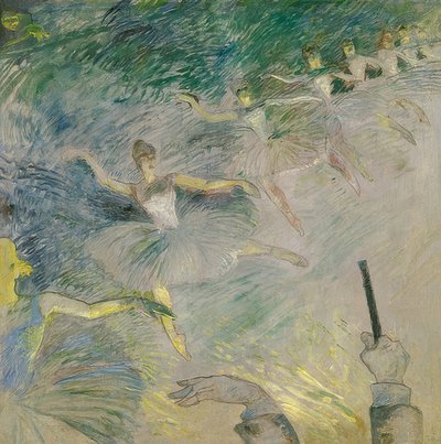 Balletdansere. 1885/86 af Henri de Toulouse Lautrec