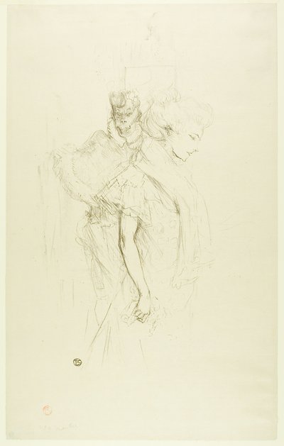 Hvid og sort af Henri de Toulouse Lautrec
