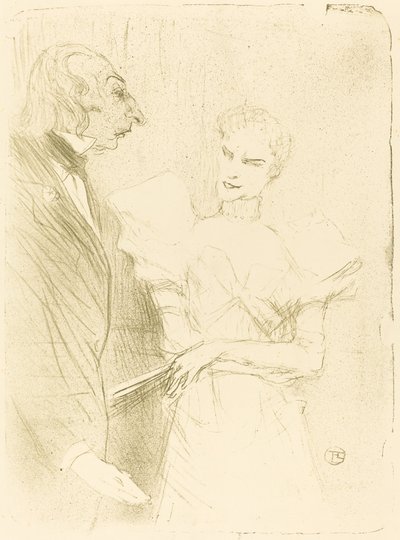 Brandes og Leloir i Cabotins Brandès og Leloir i Cabotins, 1894. af Henri de Toulouse Lautrec