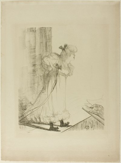 Kabaretsanger af Henri de Toulouse Lautrec