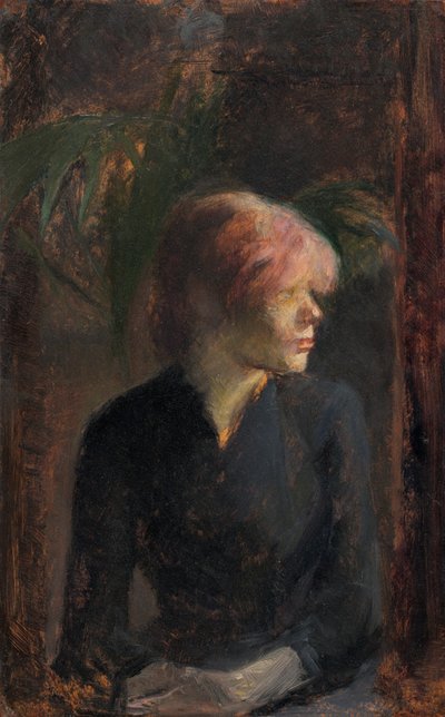 Carmen Gaudin af Henri de Toulouse Lautrec