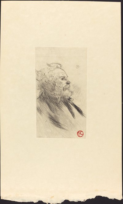 Charles Maurin af Henri de Toulouse Lautrec