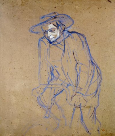 Sort kat af Henri de Toulouse Lautrec