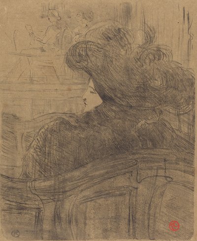 Cleo de Merode af Henri de Toulouse Lautrec