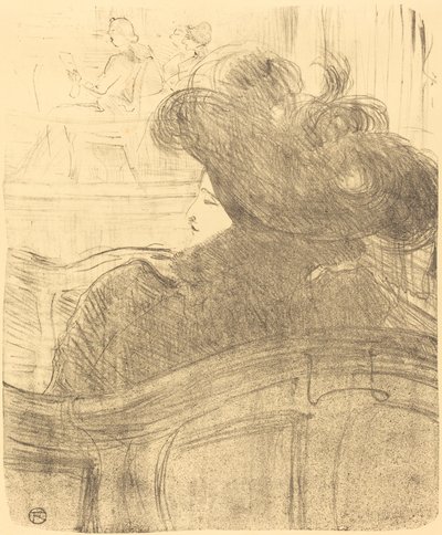 Cleo de Merode af Henri de Toulouse Lautrec