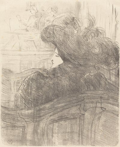 Cleo de Merode af Henri de Toulouse Lautrec