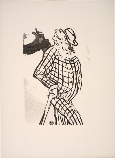 Engelsk Quirky Komiker af Henri de Toulouse Lautrec