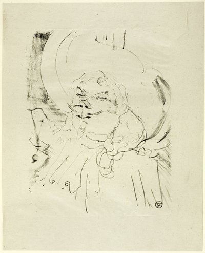 Coquelin den ældre, fra Treize Lithographies af Henri de Toulouse Lautrec