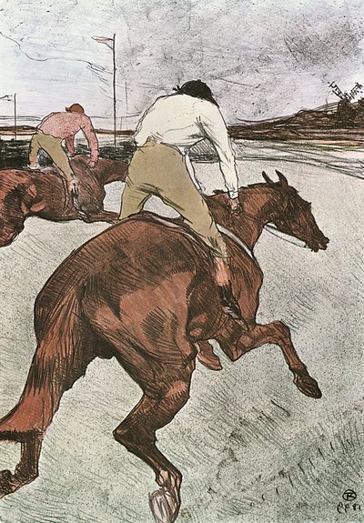 Jockeyen af Henri de Toulouse Lautrec
