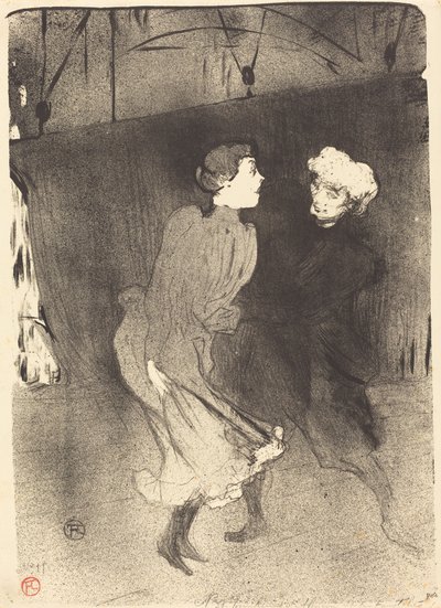 Generalprøve på Folies-Bergere Generalprøve på Folies-Bergere, 1893. af Henri de Toulouse Lautrec