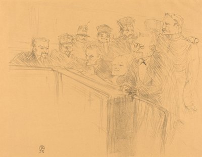 Dupas Deposition Deposition Dupas, 1896. af Henri de Toulouse Lautrec