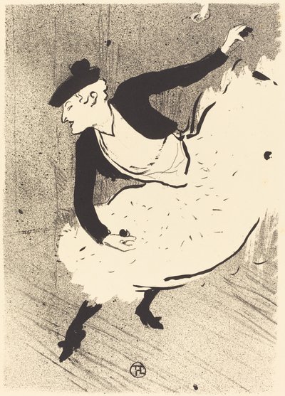 Edmee Lescot af Henri de Toulouse Lautrec