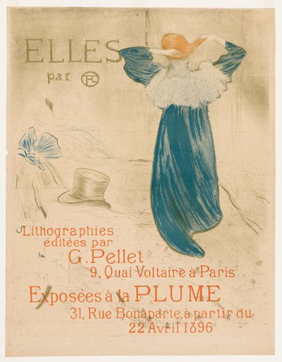 De: Frontispice af Henri de Toulouse-Lautrec