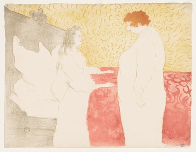 Elles: Kvinde i seng, 1896. af Henri de Toulouse Lautrec