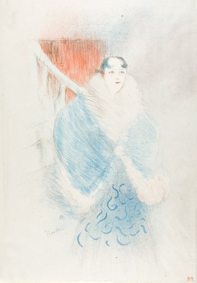 Elsa, kaldet Wieneren af Henri de Toulouse-Lautrec
