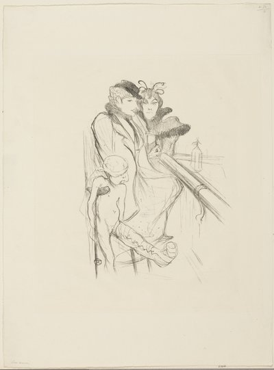 eros vanne af Henri de Toulouse Lautrec