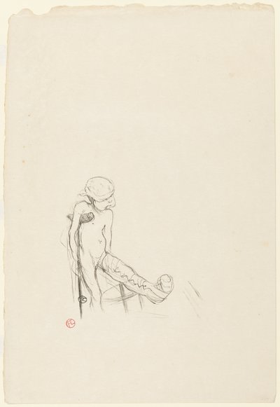 eros vanne af Henri de Toulouse-Lautrec