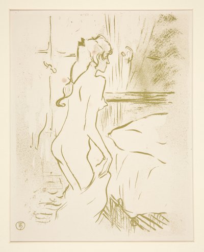Etude de femme (studie af en kvinde) af Henri de Toulouse-Lautrec