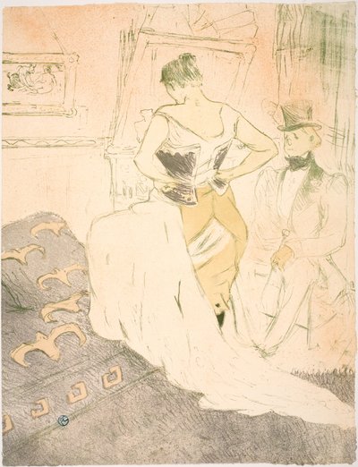 Kvinde i korset, Passage Conquest af Henri de Toulouse-Lautrec