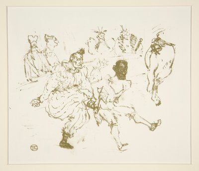 Footit og Chokolade af Henri de Toulouse Lautrec
